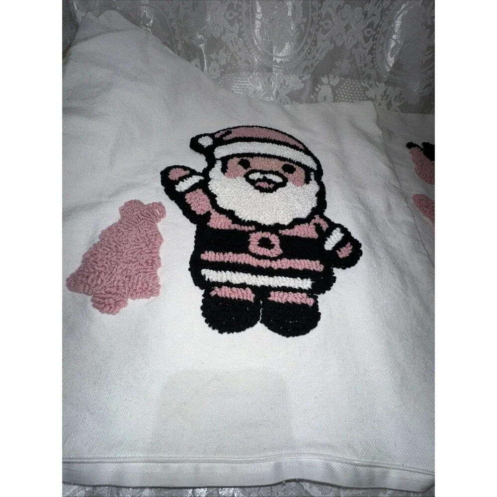 Holiday Embroidery Pillow Covers